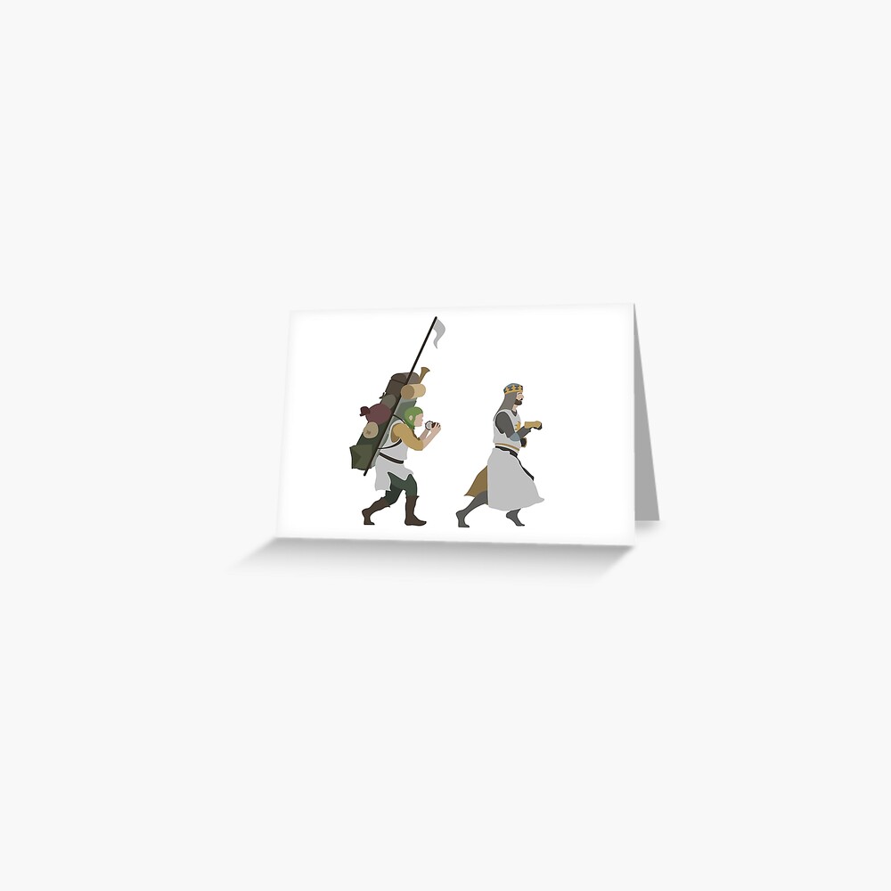 King Arthur Greeting Card