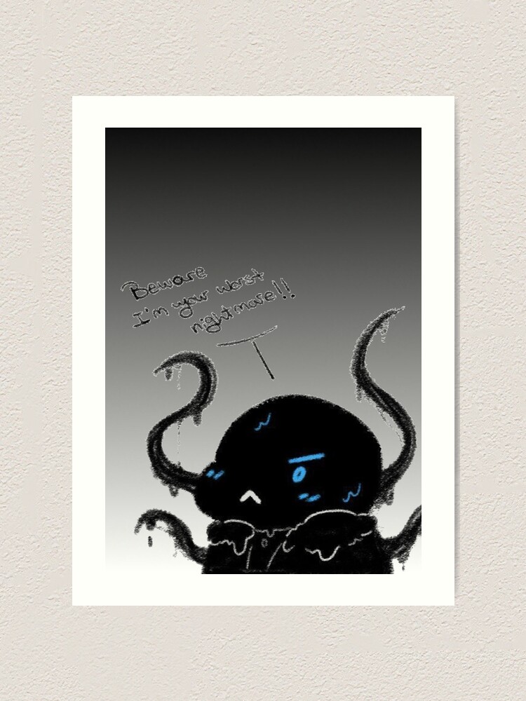 Cute Nightmare Sans Undertale Dreamtale Art Board Print by CoraWARD