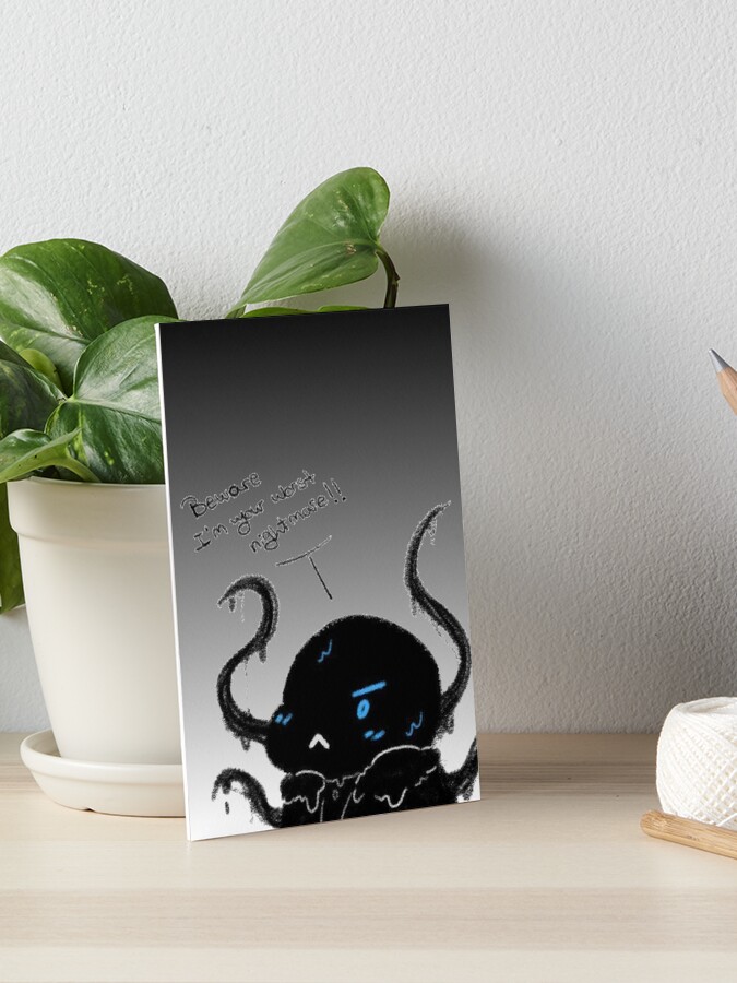 Cute Nightmare Sans Undertale Dreamtale Art Board Print by CoraWARD