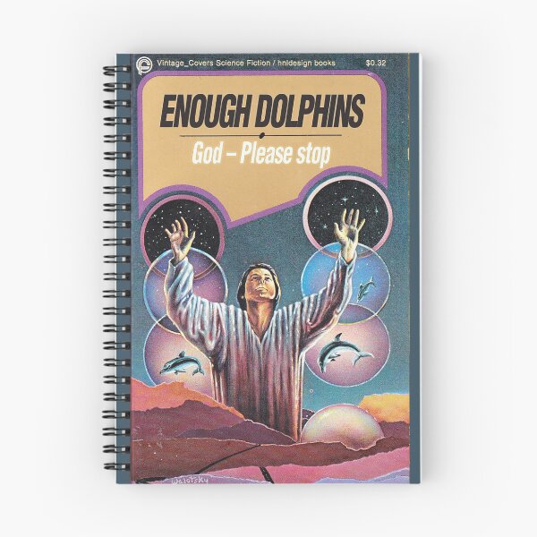 Item preview, Enough Dolphins designed and sold by vintage-covers.