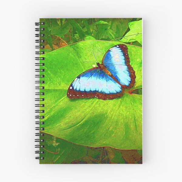 Item preview, Painted Blue Morpho designed and sold by Teresa Zieba.