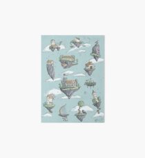 Floating Islands Art Board