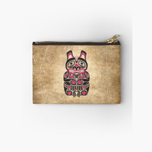 Item preview, Pink and Black Haida Spirit Bear designed and sold by JeffBartels.