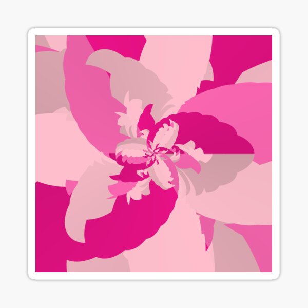 Tropical Pink Sticker