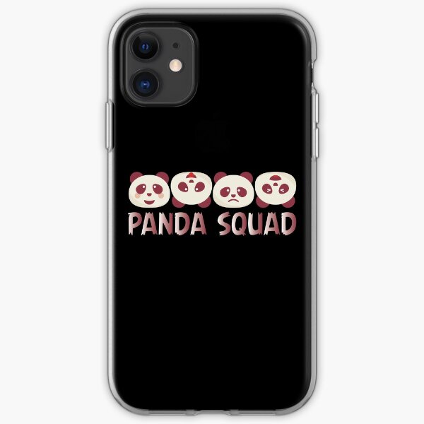 Panda Squad Iphone Cases Covers Redbubble - team panda squad roblox