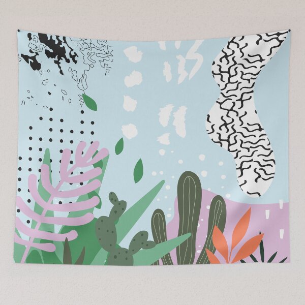 Item preview, Abstract Tropical Leaves designed and sold by dk80.