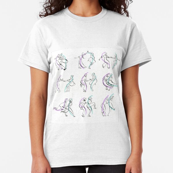 Swing Dancing Lindy Hop Classic T-Shirt