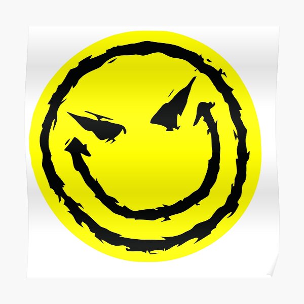 Happy Face Poster For Sale By Coldestever Redbubble 0979