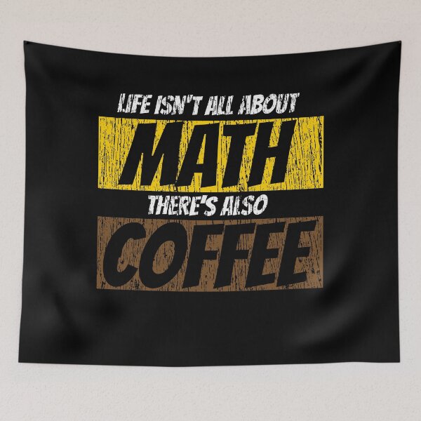 Item preview, Math Teacher Student Coffee Lover designed and sold by 4tomic.