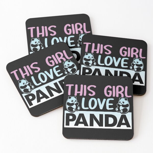 Item preview, This girl loves pandas designed and sold by titanosdesign.