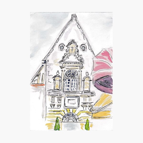 Chapelle, Beaune Photographic Print