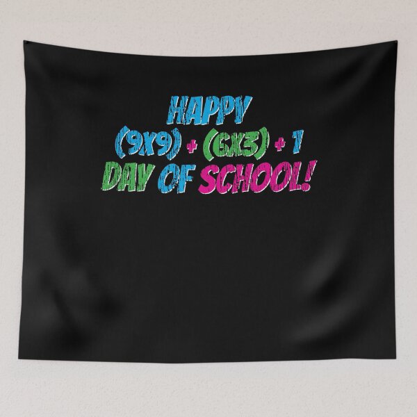 Item preview, 100 Days Of School Math Formula designed and sold by 4tomic.