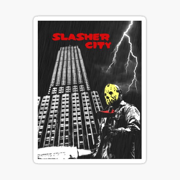 Slasher City Sticker
