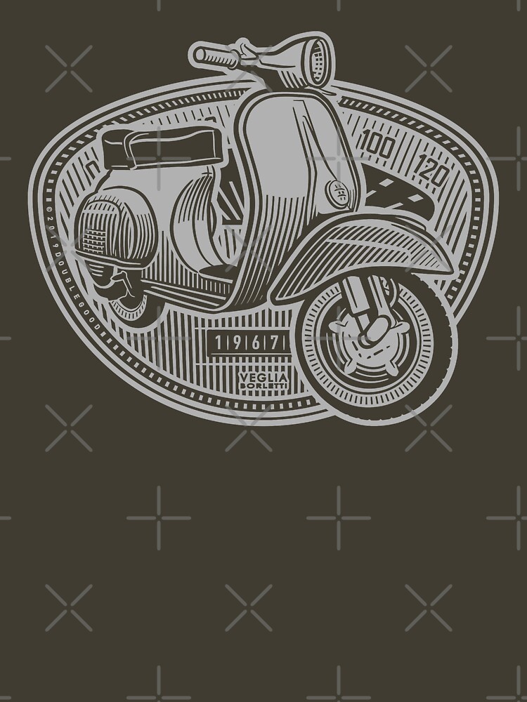 Vespa Smallframe (light print) by DoubleGood