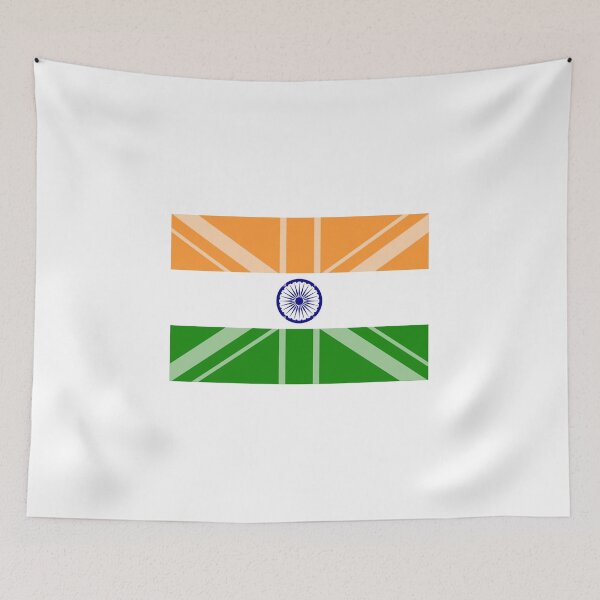 Item preview, Indian UK Flag Immigration Nationality Design designed and sold by GetItGiftIt.