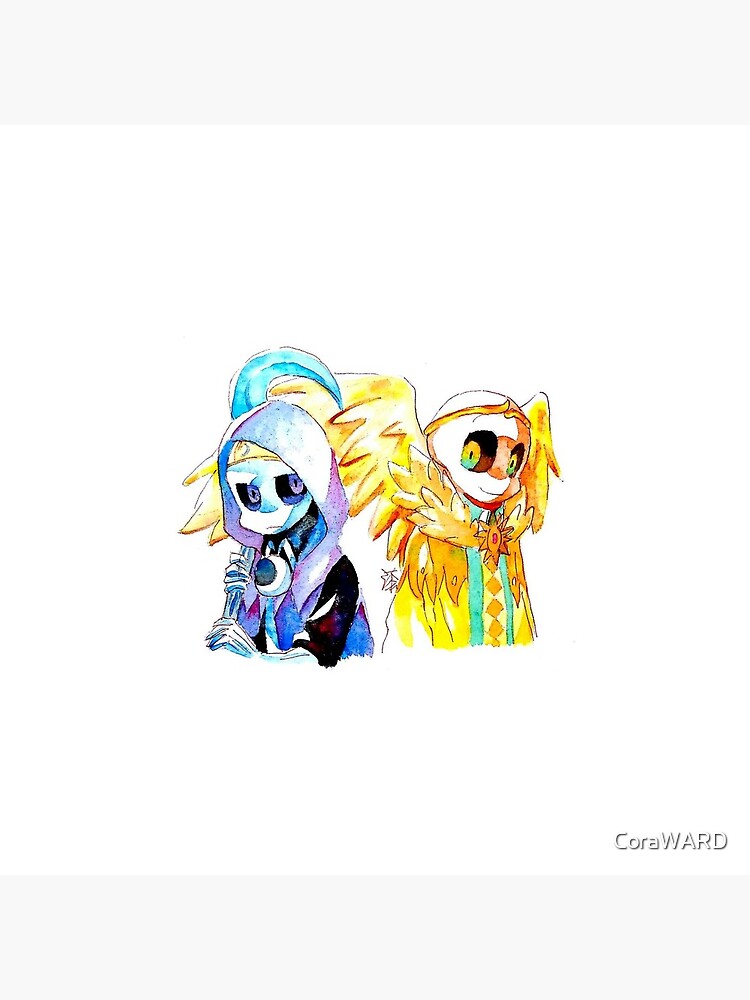 past dreamtale twins Sticker for Sale by tuxibirdie