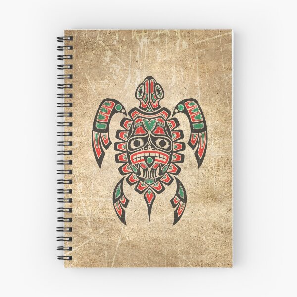 Item preview, Red and Green Haida Spirit Sea Turtle designed and sold by JeffBartels.