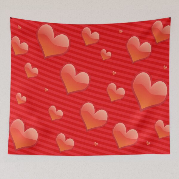 Item preview, Valentine's Day Red Love Hearts designed and sold by MurphyMorganGifts.