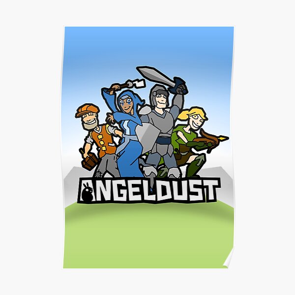 Angeldust Logo—Vertical Poster