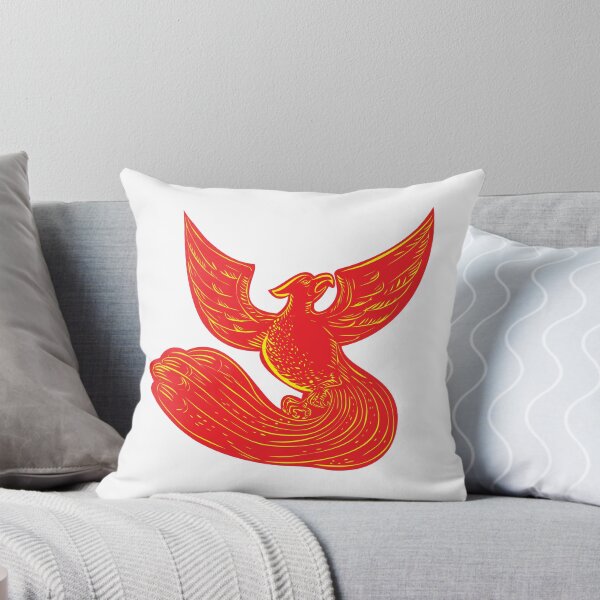 Item preview, Phoenix Rising Etching designed and sold by patrimonio.