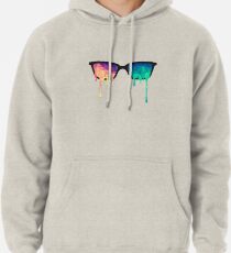 Abstract Polygon Multi Color Cubism Low Poly Triangle Design Hoodie