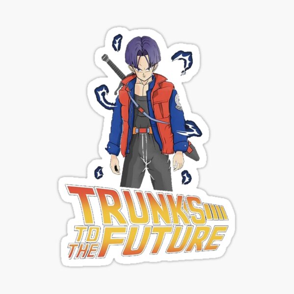 Future Trunks Imperfect Cell Saga Dragon Ball Super - Dragon Ball Gt Kid Goku  Pan Trunks - Sticker
