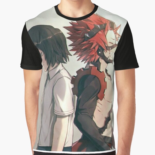 Eijiro Kirishima/ Red Riot Graphic T-Shirt