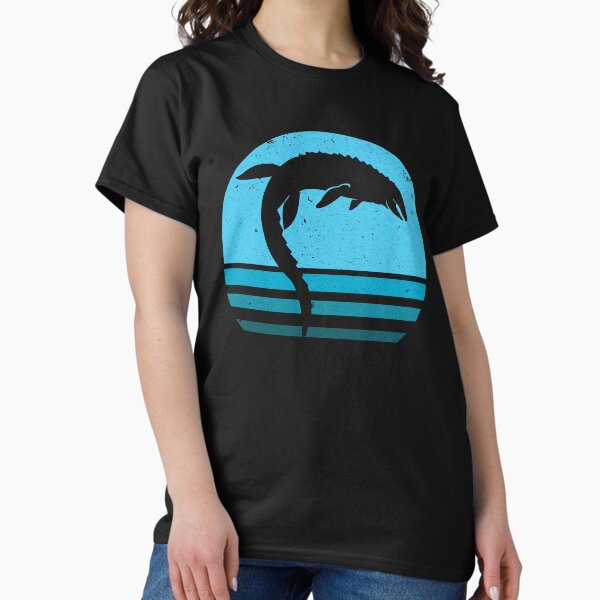 Item preview, Mosasaurus Ocean Sunset designed and sold by mBshirts.