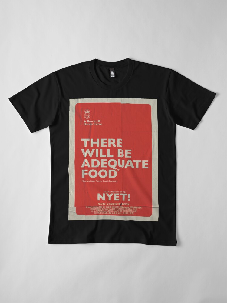 Alternate view of Adequate Food T-Shirt Premium T-Shirt