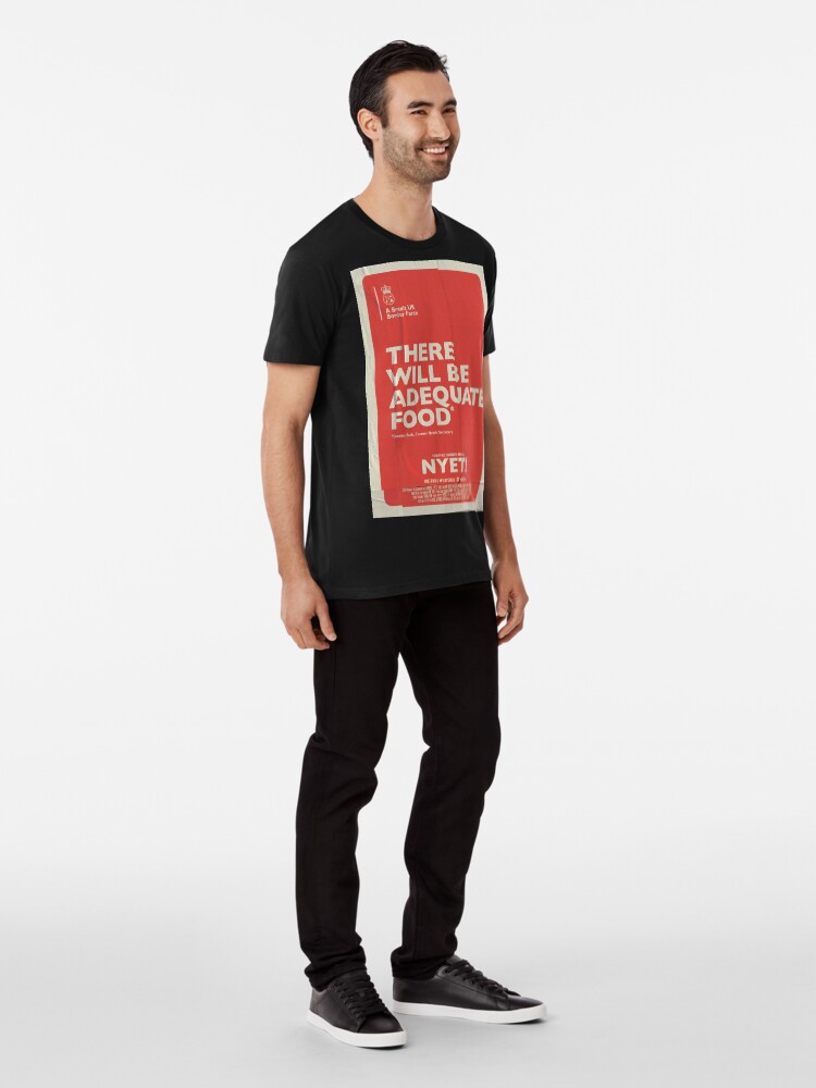 Alternate view of Adequate Food T-Shirt Premium T-Shirt