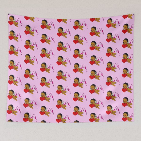 Item preview, Cute Black African Cupid designed and sold by MurphyMorganGifts.