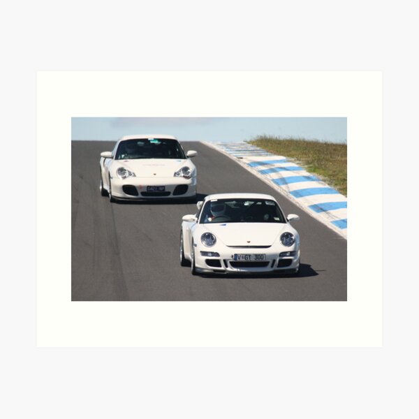 Item preview, PORSCHE GT3  "White on White" designed and sold by Ian Nichols.
