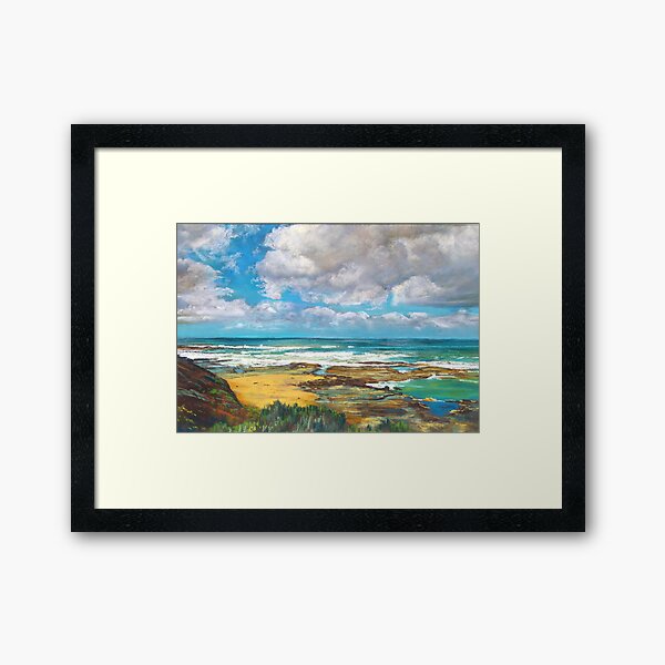 Craypot Bay Framed Art Print