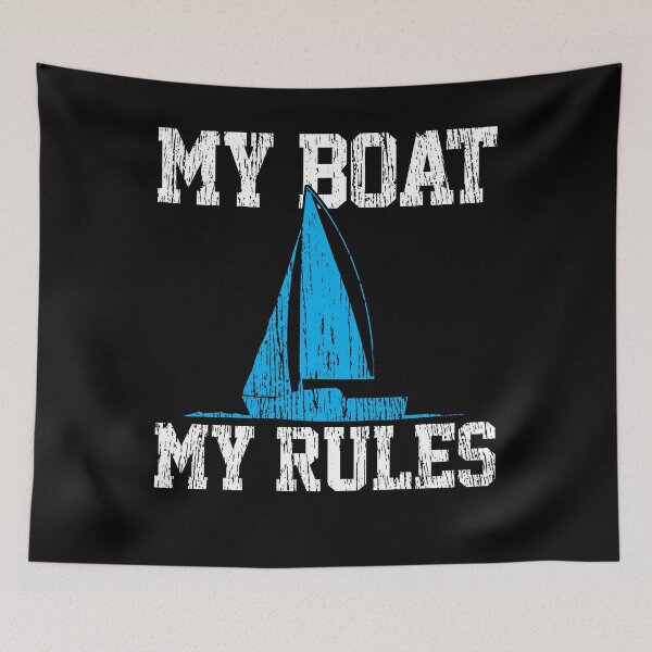 Item preview, Boat Captains Sailors Boatman Rules designed and sold by 4tomic.