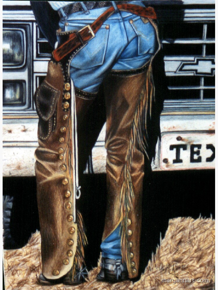Jeans and Chaps by maryannart-com