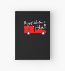 HAppy Valentines Y'all T-Shirt Notizbuch