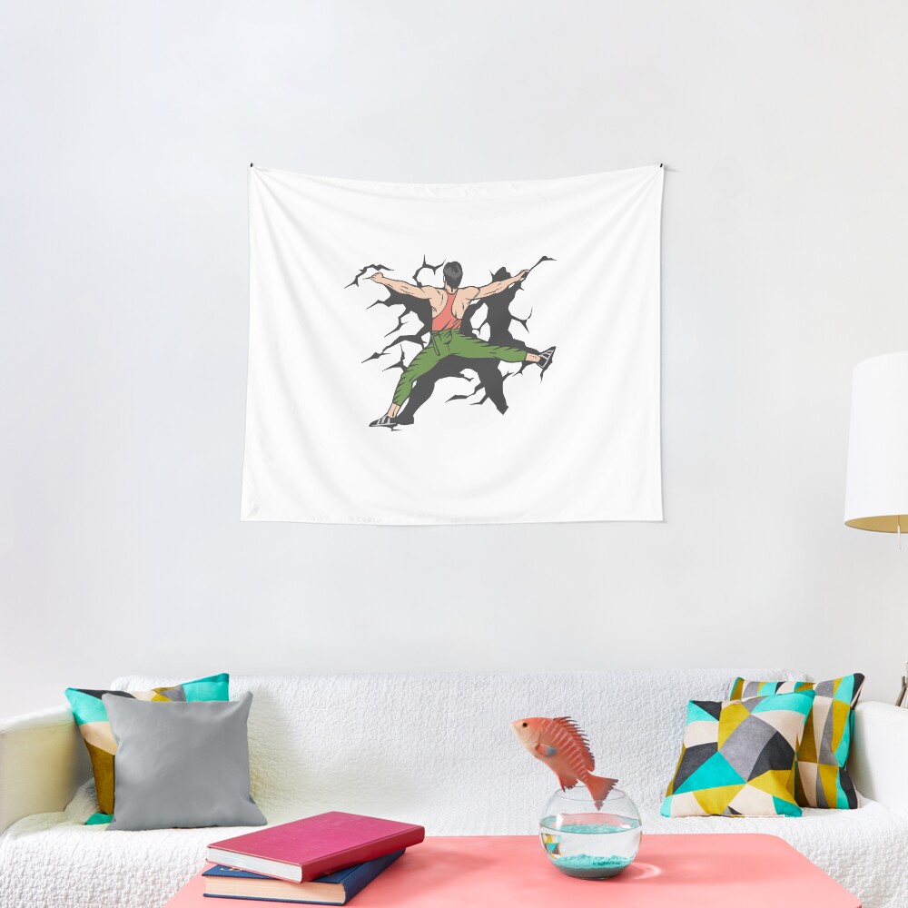 Cool Rock Climbing Shirt Funny Bouldering Gifts Tapestry