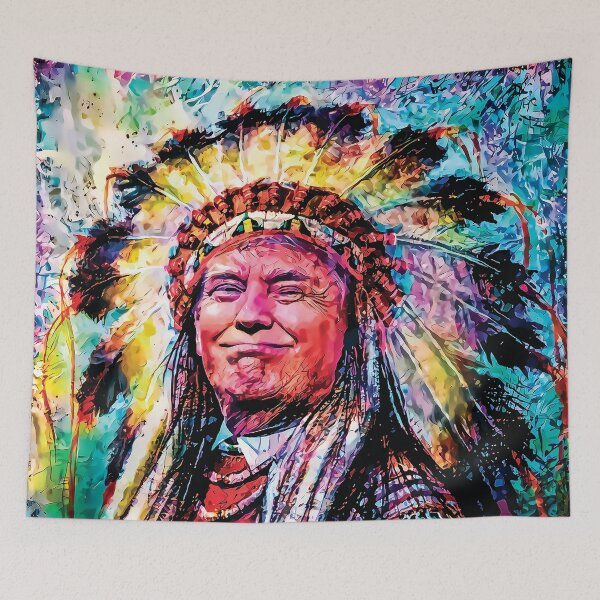 Item preview, Chief in Chief - Hippy Edition designed and sold by MoustacheHouseQ.
