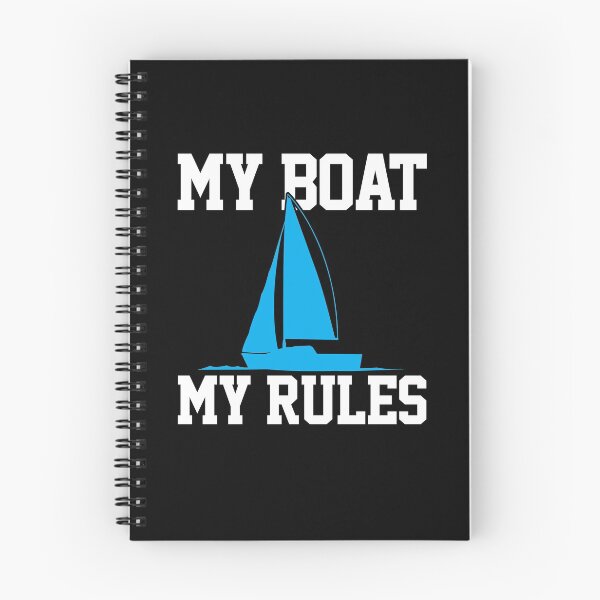 Item preview, Boat Rules Ship Cruise Captain T-Shirt designed and sold by 4tomic.