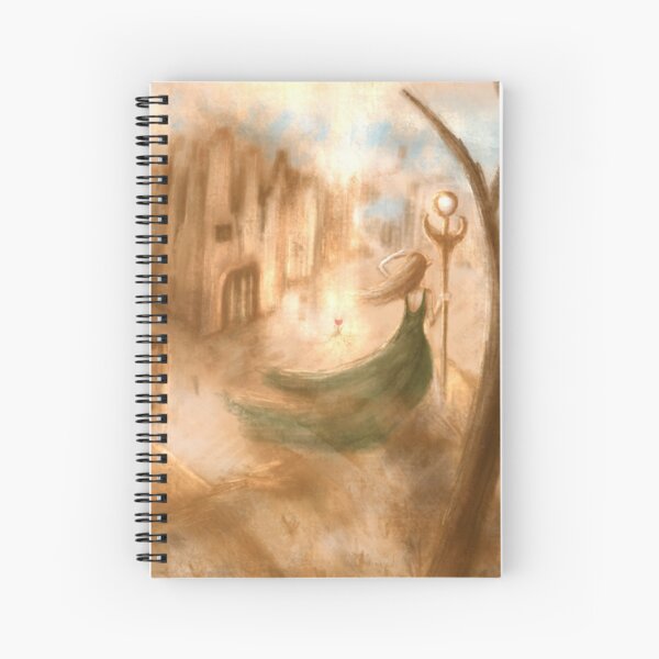 Desert Rose Spiral Notebook