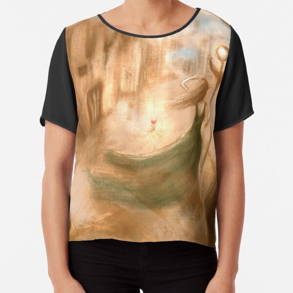 Desert Rose Chiffon Top