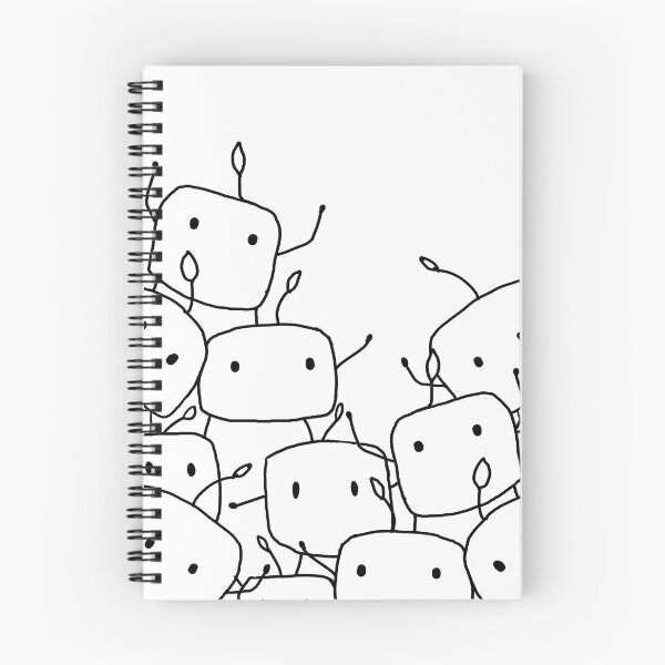 Item preview, Black and White Junimos designed and sold by JennyRedHolms.