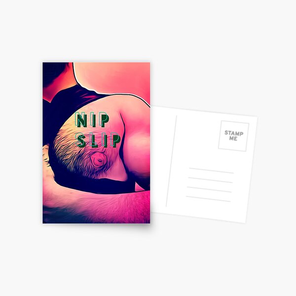 Nip Slip Postcard