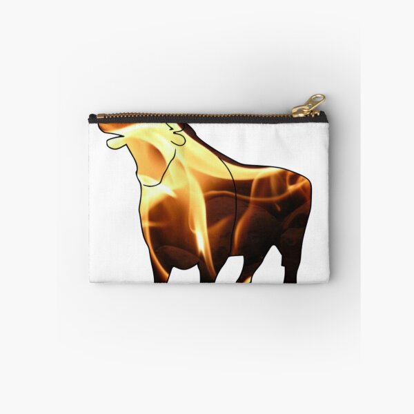 Item preview, Bull bull fire nature animal beautiful wild designed and sold by SirCampalot.