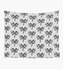 Satanic Goat Head (black) Tapestry