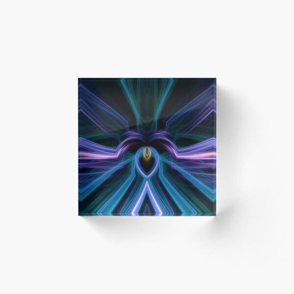 Item preview, Luces fractales arte fractal designed and sold by Vinod950.