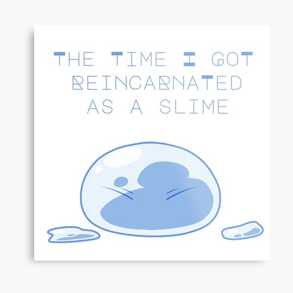Tensai Slime Metal Print