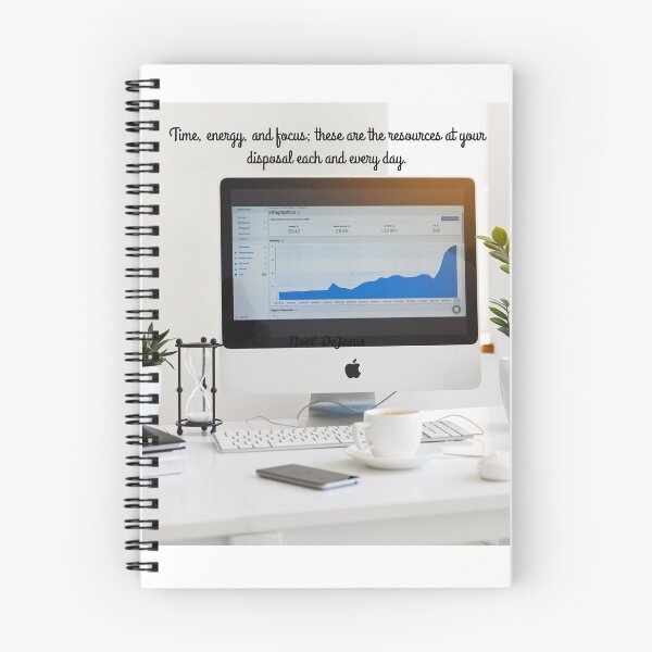 Item preview, Time, energy, focus  designed and sold by Singerevita.