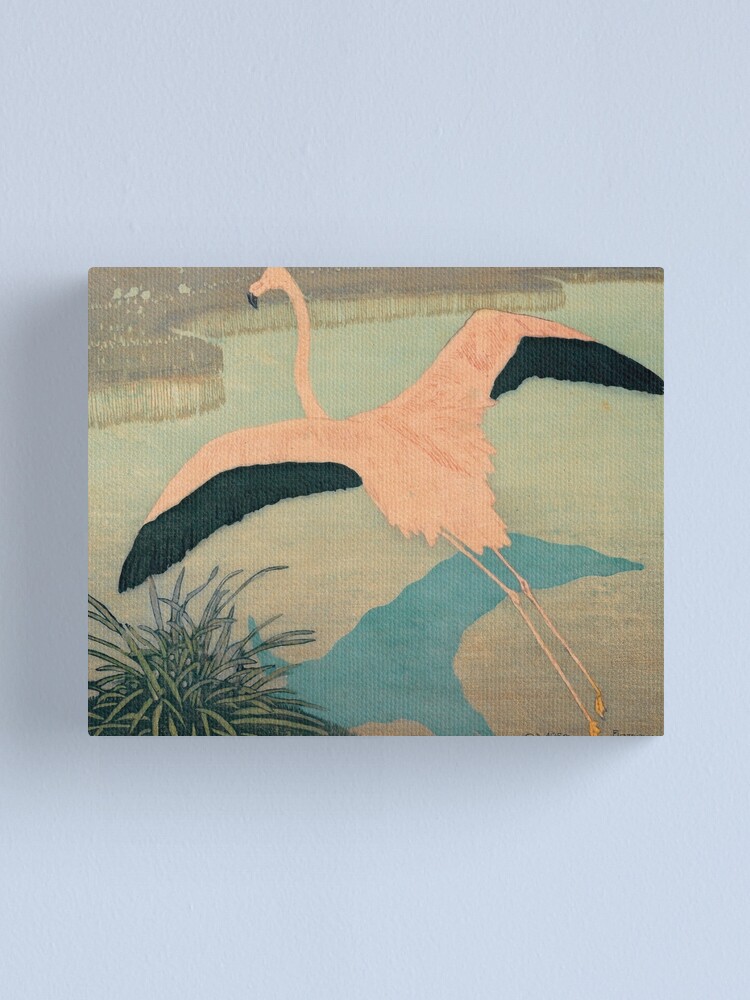 Alternate view of Flamingo, Carl Moser, 1922 Canvas Print