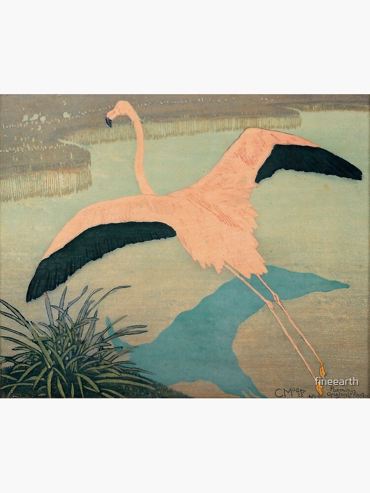 Flamingo, Carl Moser, 1922 by fineearth